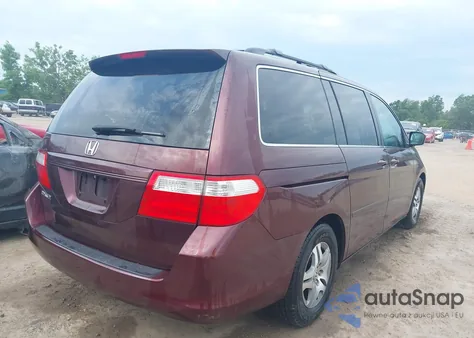 2007 Honda Odyssey Ex from USA, damaged, VIN 5FNRL38487B419233